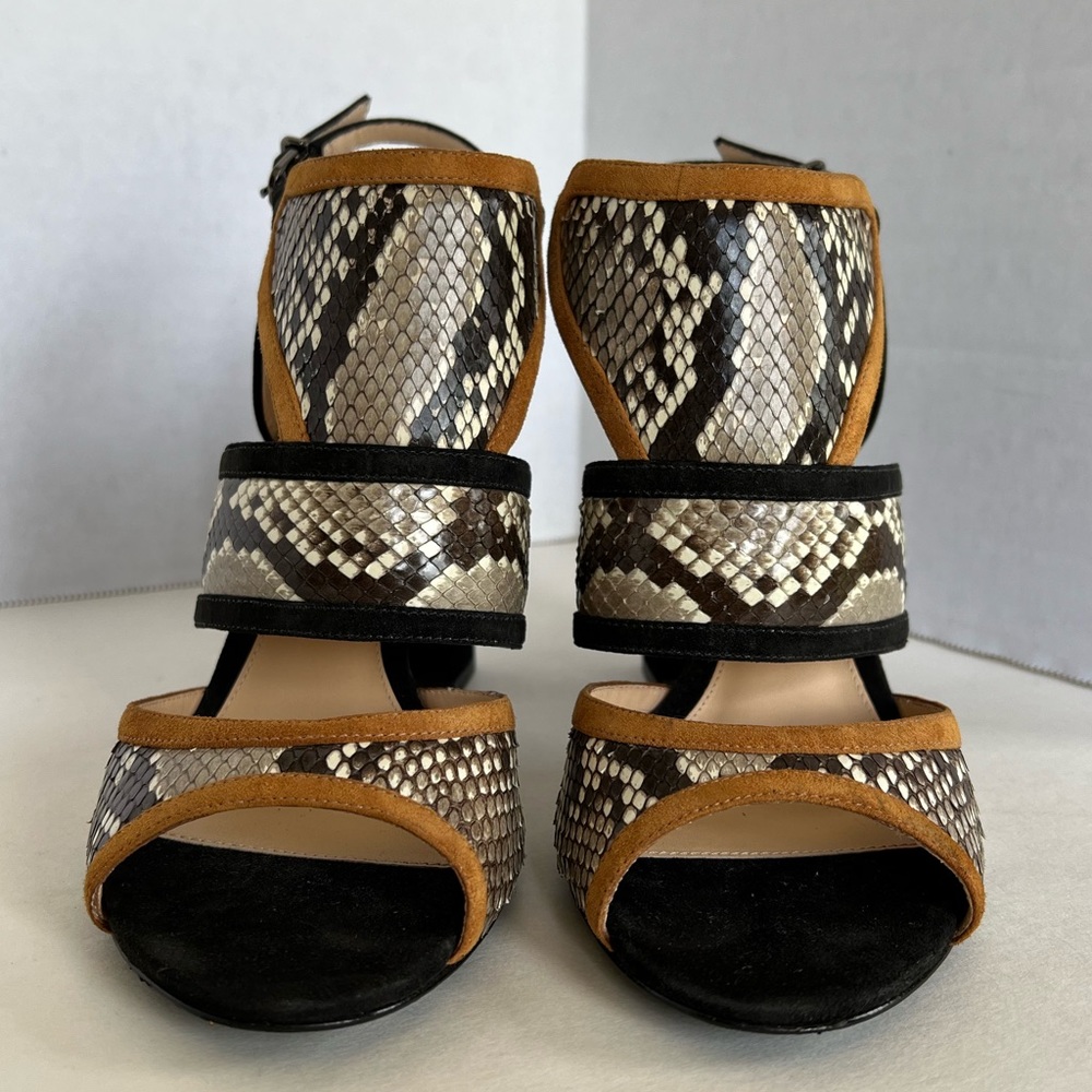 Alexandre Birman Python Sandals - image 4